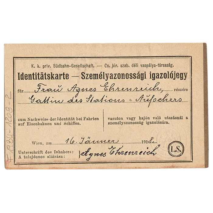 Lichtbildausweis Rückseite