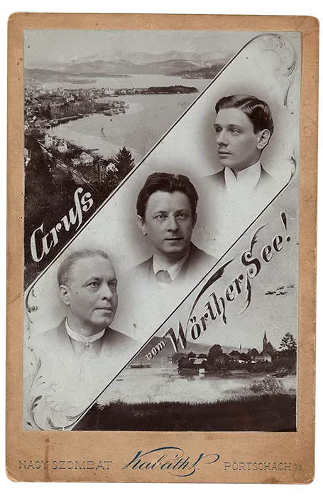 Gruß vom Wörthersee, Vorderseite