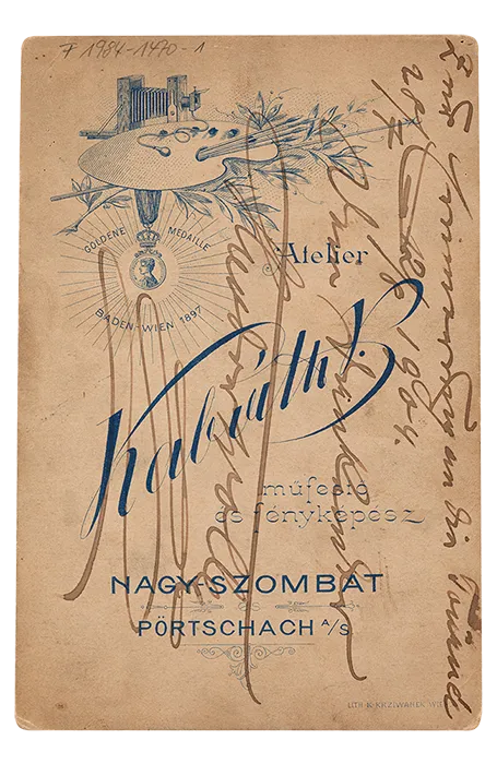 Gruß vom Wörthersee, Rückseite