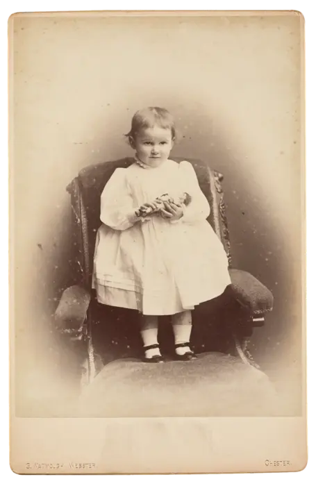 Jean Robertson, 19 months