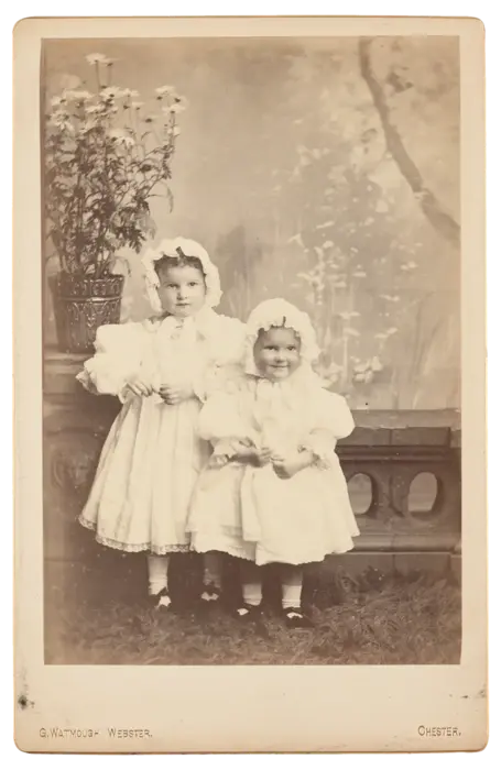 Jean, 2 years 10 months an Mary 10 months