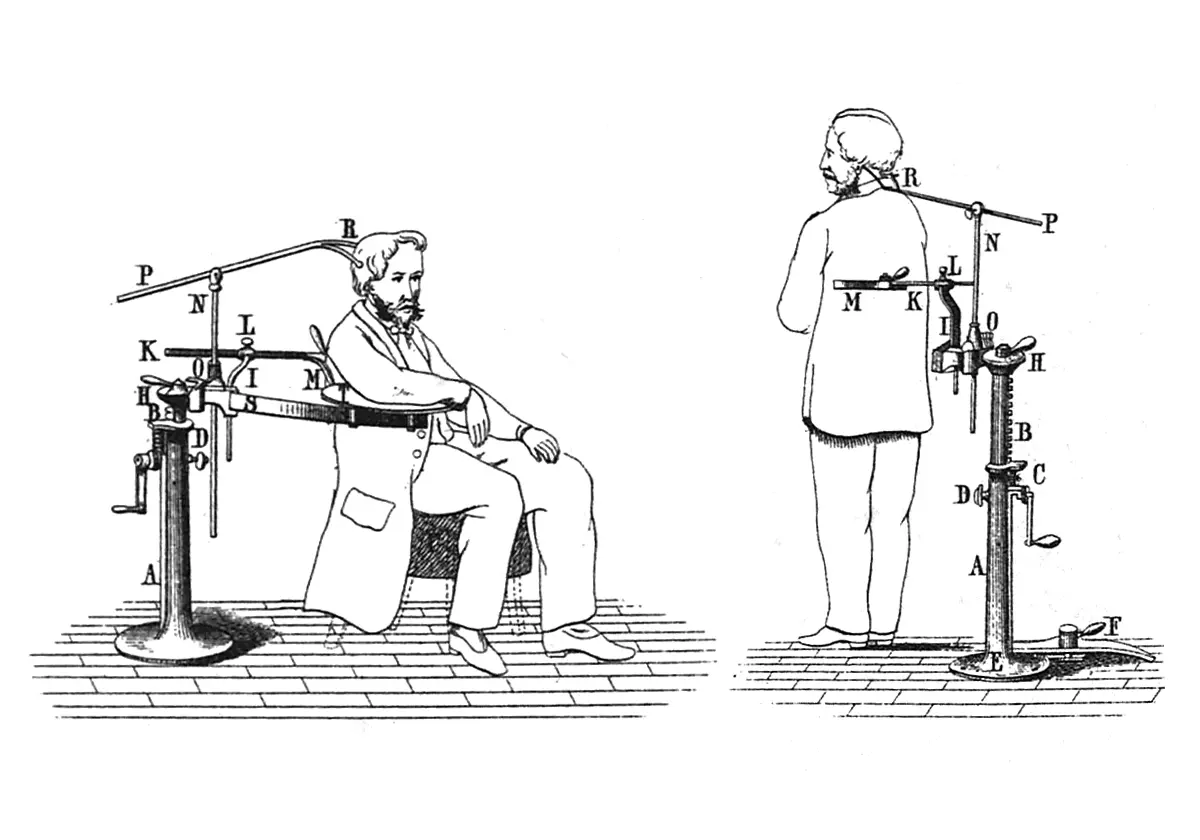 Zeichnung von einem Gestell