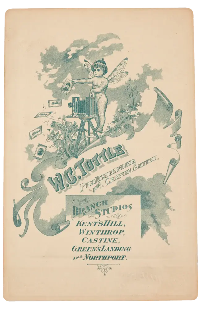 Kabinettkarten-Rückseite